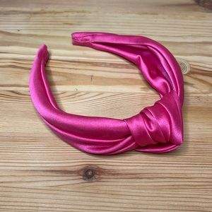 hot pink j.crew headband